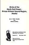 Birds of the North Gulf Coast -Prince William Sound Region, Alaska