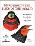 Handbook of the Birds of the World: Broadbills to Tapaculos